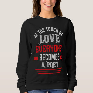 Happy Valentines Day  For Him Her   Valentine Day Sweatshirt