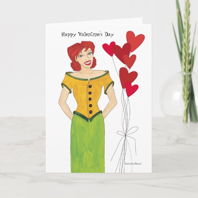 Happy Valentine's Day Friendship Card (Front)