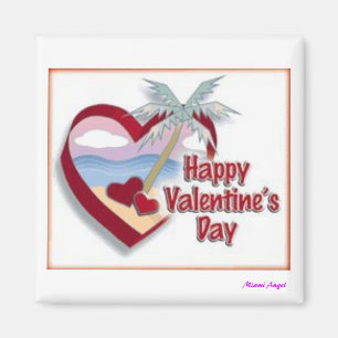 Happy Valentine's Day From Florida Magnet
