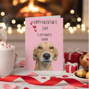 Happy Valentine's Day From The Dog Card