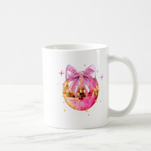 Happy Valentine's Day Funny Coquette Disco Ball Gi Coffee Mug
