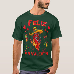 Happy Valentine's Day Funny Feliz dia de San Valen T-Shirt