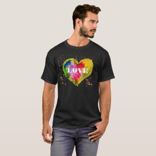 Happy Valentines Day Gay Couple LGBT T-Shirt