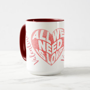 Happy valentine's day gift mug