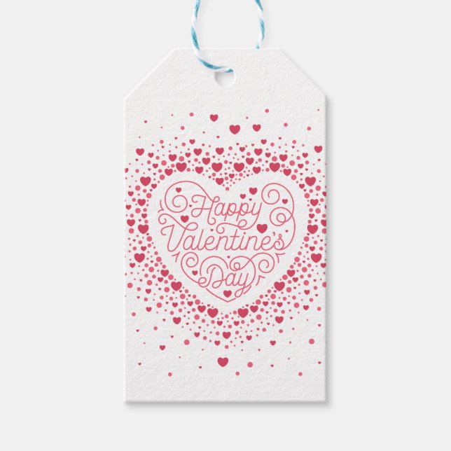 HAPPY VALENTINE'S DAY / Gift Tag (Front)