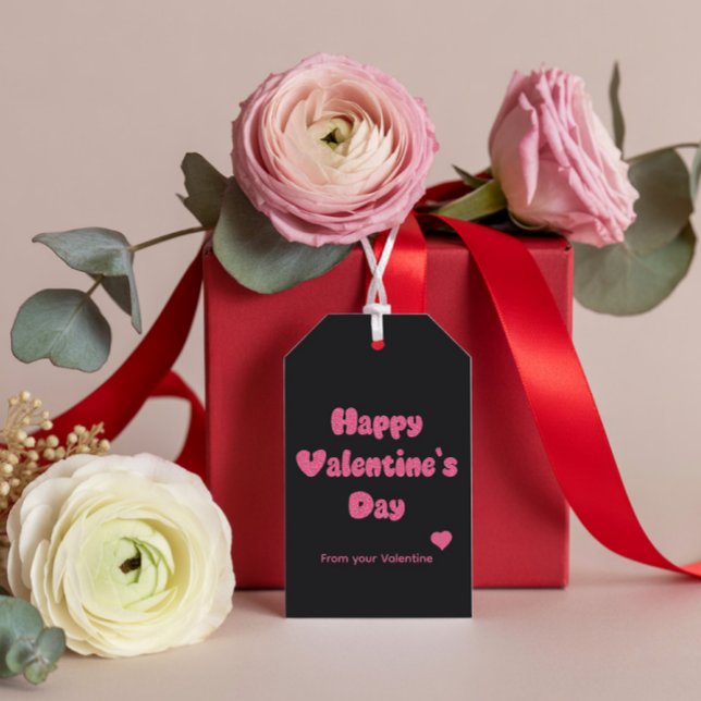 Happy Valentine's Day Glitter Gift Tags (Creator Uploaded)
