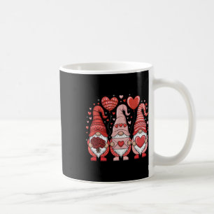Happy Valentine's Day Gnomes Heart Cute Love Valen Coffee Mug