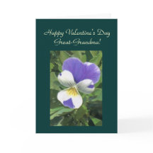 Happy Valentine's Day, Great-GrandmaTemplate Card