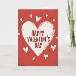 Happy Valentines Day Greeting Card