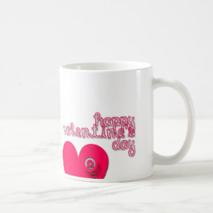 Happy Valentine's Day Heart and small ladder Coffee Mug
