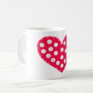 Happy Valentine's Day heart Coffee Mug