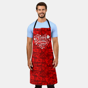 Happy Valentine's Day Heart Shape-23803 Apron