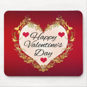 Happy Valentine's Day Heart Shape-47949 Mouse Pad