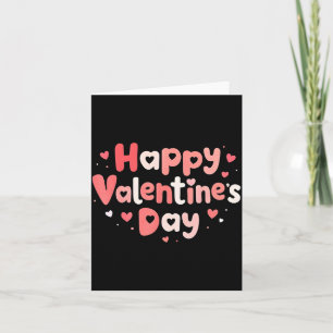 Happy Valentines Day Heart Teacher Funny Matching  Card