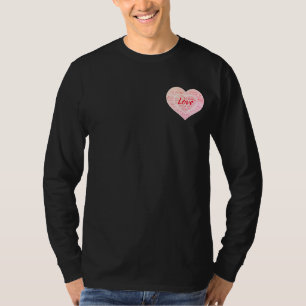 Happy Valentine's Day - Heart Word Cloud Valentine T-Shirt