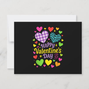 Happy Valentine's Day - Hearts Love Invitation