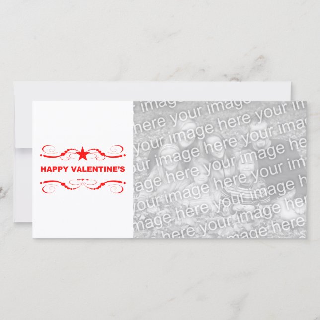 happy valentine's day holiday card (Front)