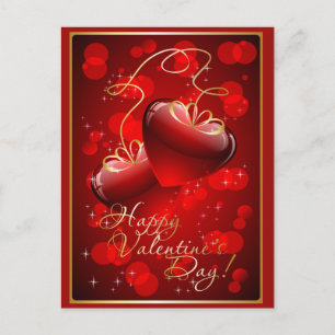 Happy Valentine's Day Holiday Postcard