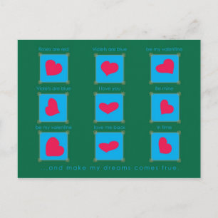 Happy Valentine's Day Holiday Postcard