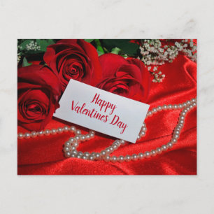 Happy Valentines Day Holiday Postcard