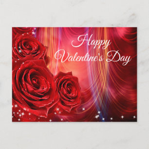 Happy Valentine's Day Holiday Postcard