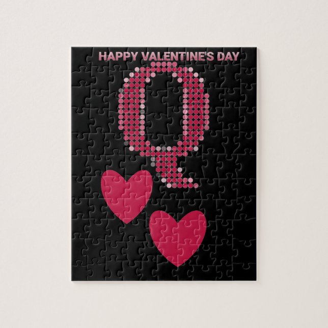 Happy Valentine's Day Jigsaw Puzzle (Vertical)