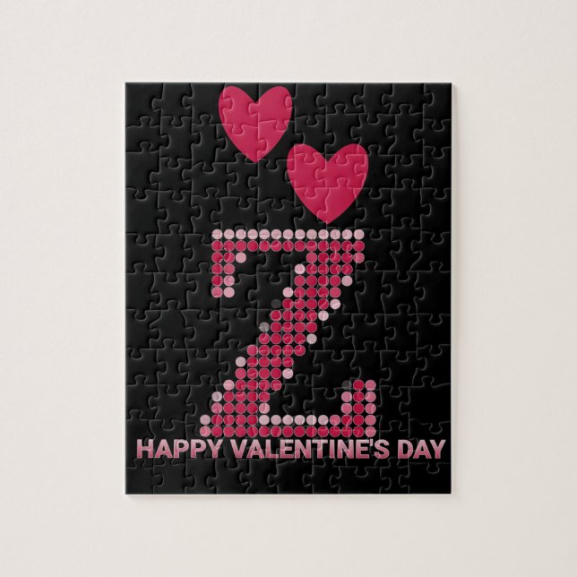 Happy Valentine's Day Jigsaw Puzzle (Vertical)