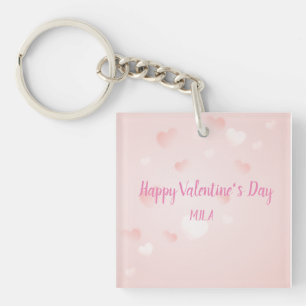 Happy Valentine's Day Key Ring