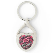 Happy Valentine's Day keychain