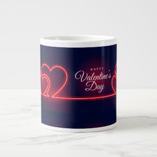 Happy Valentine's Day Large Coffee Mug