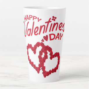 Happy Valentine's Day Latte Mug
