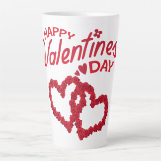 Happy Valentine's Day Latte Mug