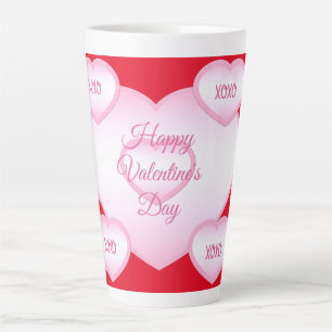 Happy valentine's Day Latte Mug