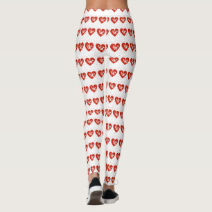  Happy Valentine's Day  Leggings
