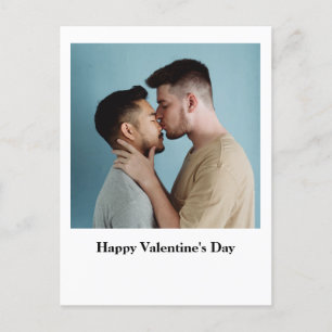 Happy valentine's day   LGBT Pride month Postcard 