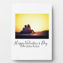 Happy Valentine's day love add name photo simple g