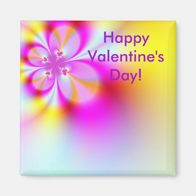 Happy Valentine's Day! Magnet (Front)