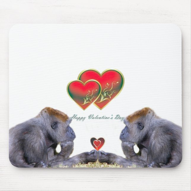 Happy Valentine's Day_ Mouse Pad (Front)