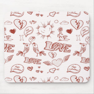 Happy Valentine's Day Mouse Pad
