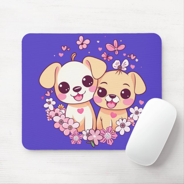 Happy Valentine's Day! Mouse Pad (With Mouse)