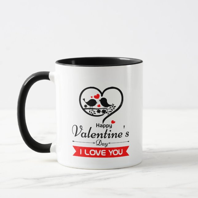 Happy Valentine's Day Mug (Left)