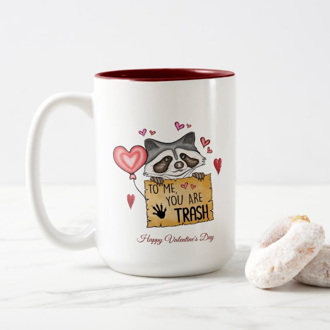 Happy Valentine's Day Mug (With Donut)