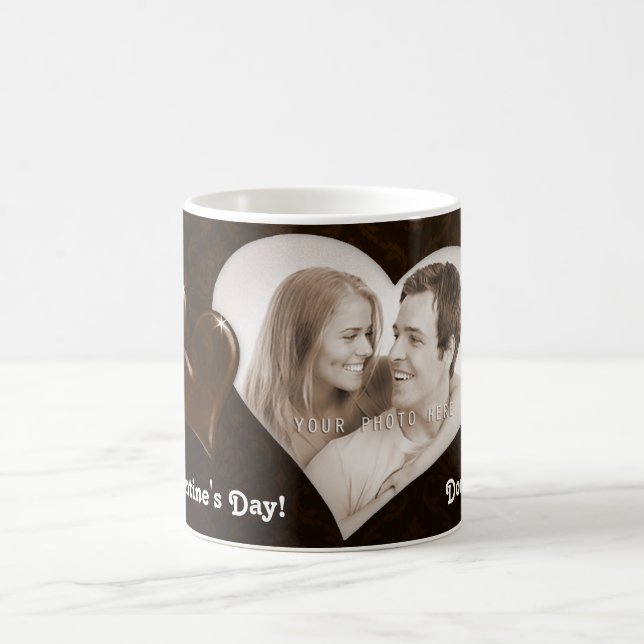 Happy Valentine's Day! - Mug with your photo (Center)