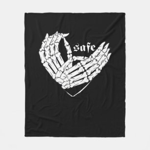 Happy Valentines Day My Heart Is My Valentine Fleece Blanket