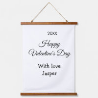 Happy Valentine's day name love simple year stylis
