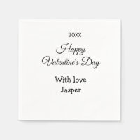 Happy Valentine's day name love simple year stylis