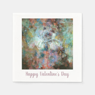 Happy Valentine's Day. Napkin