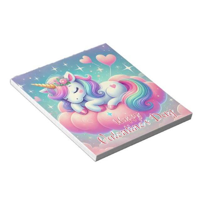 Happy Valentine's Day Notepad (Angled)