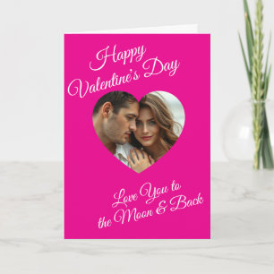 Happy Valentine's Day Personalised Photo Card