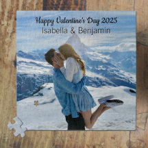 Happy Valentine's Day Personalized Photo & Names